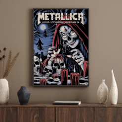 Metallica M72 World Tour 2025 Poster Santa Clara CA June 22 at Levi’s Stadium 3