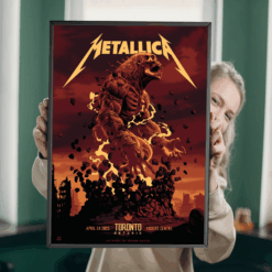 Metallica M72 World Tour 2025 Poster Toronto ON April 24 at Rogers Centre 1