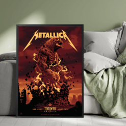 Metallica M72 World Tour 2025 Poster Toronto ON April 24 at Rogers Centre 2