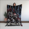 Metallica M72 World Tour Blanket Santa Clara California June 20 2025 Levis Stadium