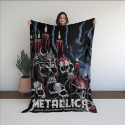 Metallica M72 World Tour Blanket Santa Clara California June 20 2025 Levis Stadium