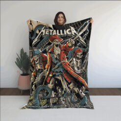 Metallica M72 World Tour Blanket Tampa June 6 2025 Raymond James Stadium Florida