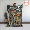 Metallica M72 World Tour Blanket Tampa June 8 2025 Raymond James Stadium Florida