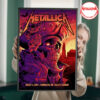 Metallica M72 World Tour Foxborough Poster Gillette Stadium August 2 2024 Official Limited Edition 1