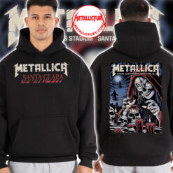 Metallica M72 World Tour Hoodie Santa Clara June 22 2025 Levi’s Stadium California Two Sided Event Design 1