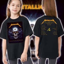 Metallica M72 World Tour Kids T Shirt Charlotte May 31 2025 1