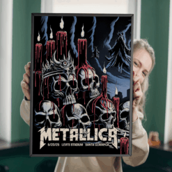 Metallica M72 World Tour Poster Santa Clara Levi’s Stadium June 20 1