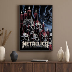 Metallica M72 World Tour Poster Santa Clara Levis Stadium June 20 3