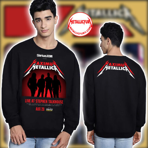Metallica M72 World Tour Sweater Amagansett August 28 2025 Stephen Talkhouse New York 3