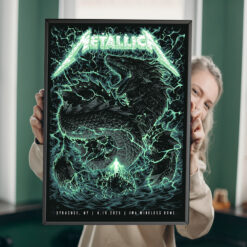 Metallica M72 World Tour Syracuse Poster April 19 2025 JMA Wireless Dome 1