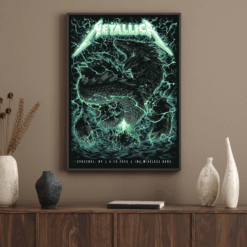 Metallica M72 World Tour Syracuse Poster April 19 2025 JMA Wireless Dome 3
