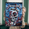 Metallica Nashville 2025 Concert T Shirt Warrior Skull Design M72 Tour Pop Up Tee at Nissan Stadium 1