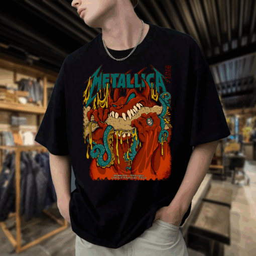 Metallica Philadelphia 5 25 2025 T‑Shirt Full Setlist Edition at Lincoln Financial 3
