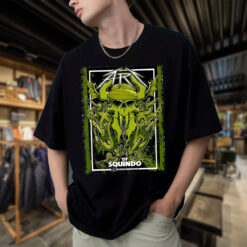Metallica Squindo 104 Seasons of Art T Shirt Limited Edition Skull Tentacles 3