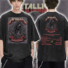 Metallica Washed T Shirt Landover 2025 M72 World Tour at Northwest Stadium on May 28