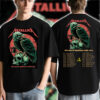 Metallica m72 world tour t shirt philadelphia eagle skull design 1