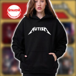 Autism Metallica Parody Hoodie Funny Neurodivergent Graphic Limited Edition 2