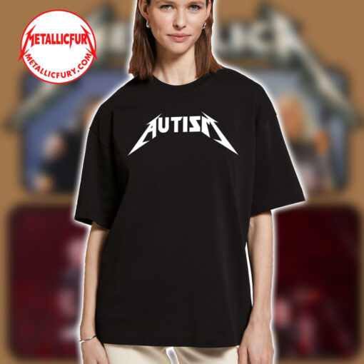 Autism Metallica Parody T Shirt Funny Neurodivergent Classic Tee 2