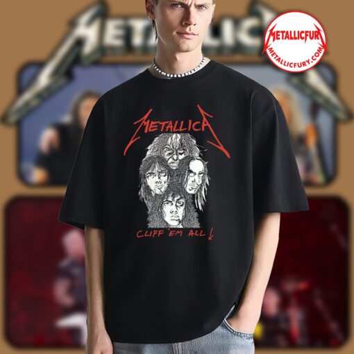 Cliff ’Em All Metallica T Shirt 2