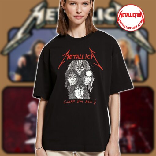 Cliff ’Em All Metallica T Shirt 3