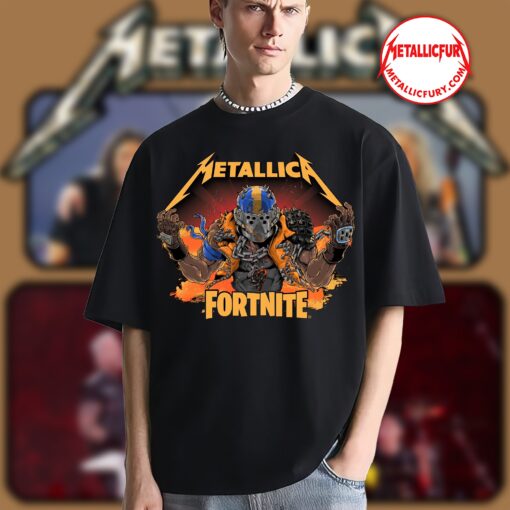 Fortnite x Metallica Fury T-Shirt – Limited Edition – Exclusive Band Tee