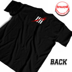 Metallica For Whom The Bell Tolls vintage unisex T-shirt with Marald Van Haasteren artwork – back view
