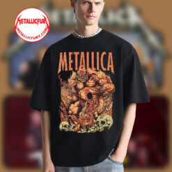 Metallica Hero of the Day Poster Art T Shirt Fifth Member Exclusive Official Merch 2