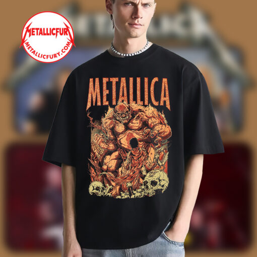 Metallica Hero of the Day Poster Art T Shirt Fifth Member Exclusive Official Merch 2