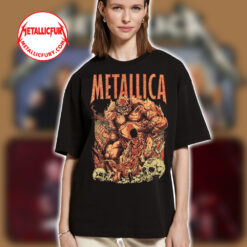 Metallica Hero of the Day Poster Art T Shirt Fifth Member Exclusive Official Merch 3