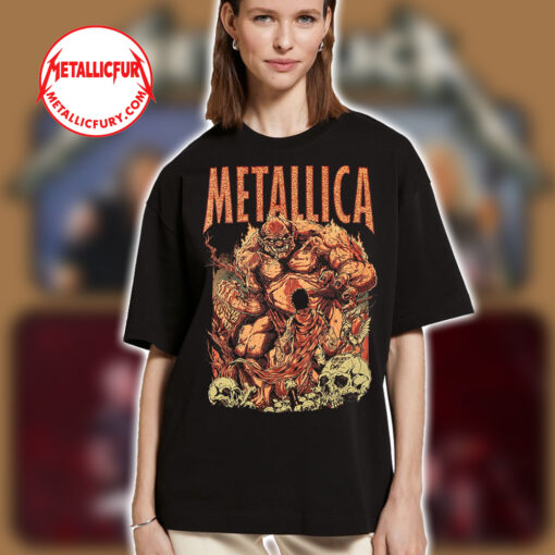 Metallica Hero of the Day Poster Art T Shirt Fifth Member Exclusive Official Merch 3