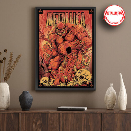 Metallica Hero of the Day Poster Load Album Artwork Fifth Member Exclusive 3