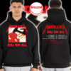Metallica Kill ’Em All Hoodie Iconic Debut Album 1983 Artwork Unisex Pullover 1