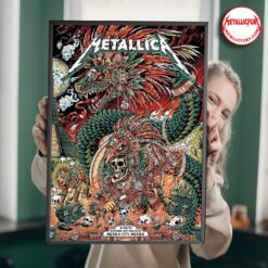 Metallica M72 Mexico City 2024 Night 4 Poster September 29 Exclusive Collectible Artwork 1