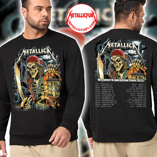 Metallica M72 Tampa 2025 Night 2 Sweater June 8 Raymond James Stadium 1