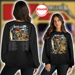 Metallica M72 Tampa 2025 Night 2 Sweater June 8 Raymond James Stadium 2