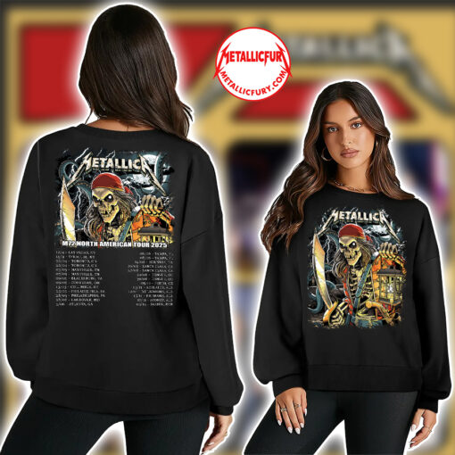 Metallica M72 Tampa 2025 Night 2 Sweater June 8 Raymond James Stadium 2