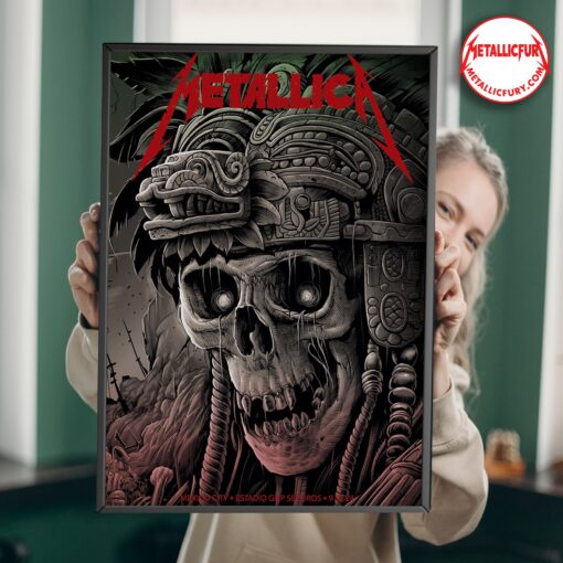 Metallica M72 Tour Mexico City Night 2 September 22 2024 Foro Sol Poster 1