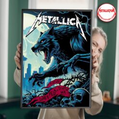 Metallica M72 World Tour 2024 Seattle Night 2 Poster – September 1, 2024 Lumen Field – Exclusive Concert Collectible Artwork