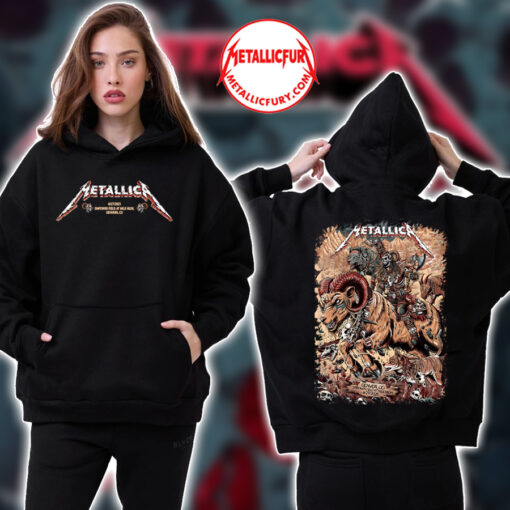 Metallica M72 World Tour 2025 Denver Night 2 Hoodie June 29 Empower Field 2