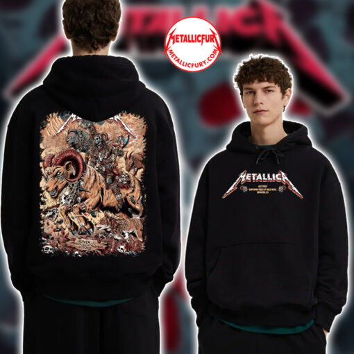 Metallica M72 World Tour 2025 Denver Night 2 Hoodie June 29 Empower Field 3