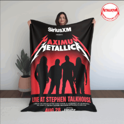 Metallica M72 World Tour Blanket Amagansett August 28 2025 Stephen Talkhouse New York