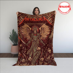 Metallica M72 World Tour Blanket Atlanta June 3 2025 Mercedes Benz Stadium Georgia