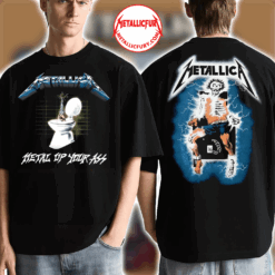 Metallica Metal Up Your Ass T Shirt Classic Album Artwork 1