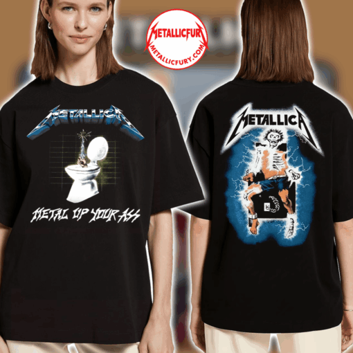 Metallica Metal Up Your Ass T Shirt Classic Album Artwork 2