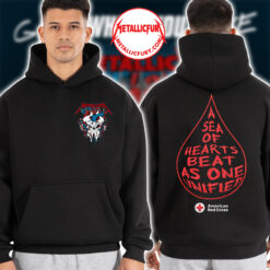 Metallica Red Cross Give Where You Live Campaign Hoodie Limited Edition Blood Donation Gear 1