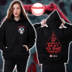 Metallica Red Cross Give Where You Live Campaign Hoodie Limited Edition Blood Donation Gear 2