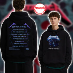 Metallica Ride The Lightning Pullover Hoodie 3