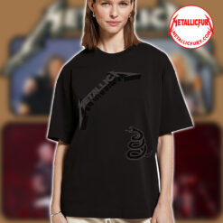 Metallica The Black Album T Shirt Iconic Cover Art Design 3