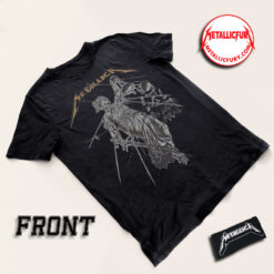 Metallica …And Justice for All Bronze Album Cover T Shirt 1