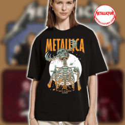 Official Metallica Until It Sleeps Poster Art Tee 3